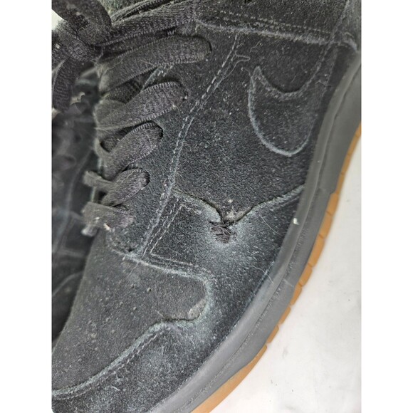 Nike Dunk Low Pro SB Low Shoes Men\'s 8.5 Black Gum Suede Skateboarding Sneakers main image 3